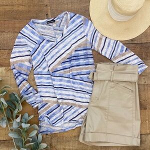 Darling Soft Casual Blouse with 3/4 Sleeves